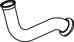 Dinex 22197 - Труба вихлопного газу autocars.com.ua