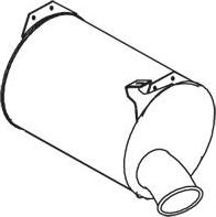 Dinex 22335 - сажі / частковий фільтр, система вихлопу ОГ autocars.com.ua