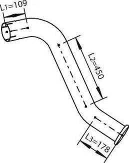 Dinex 28669 - Труба выхлопного газа autodnr.net