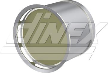 Dinex 2AI000-RX - Сажевый / частичный фильтр, система выхлопа ОГ avtokuzovplus.com.ua