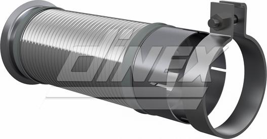 Dinex 2KA000-RK - Труба вихлопного газу autocars.com.ua