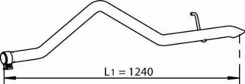 Dinex 32509 - Труба вихлопного газу autocars.com.ua