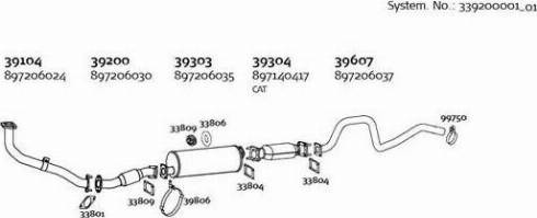 Dinex 339200001_01 - Система випуску ОГ autocars.com.ua