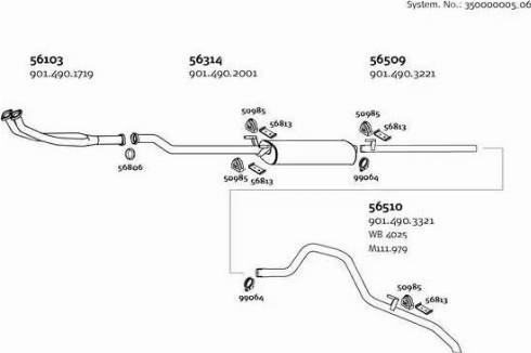 Dinex 350000005_06 - Система випуску ОГ autocars.com.ua