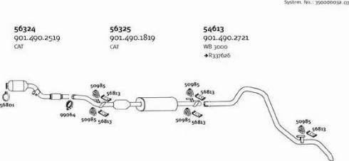 Dinex 350000032_07 - Система выпуска ОГ autodnr.net