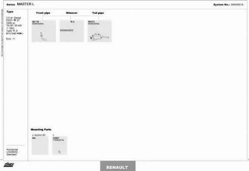 Dinex 364000018 - Система випуску ОГ autocars.com.ua