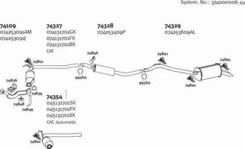 Dinex 374000006_01 - Система випуску ОГ autocars.com.ua