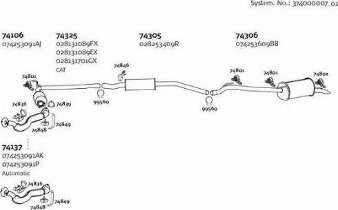 Dinex 374000007_02 - Система выпуска ОГ avtokuzovplus.com.ua