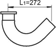 Dinex 47205 - Труба вихлопного газу autocars.com.ua