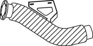 Dinex 48186 - Труба вихлопного газу autocars.com.ua