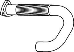 Dinex 49172 - Труба вихлопного газу autocars.com.ua