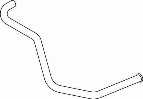 Dinex 49644 - Труба вихлопного газу autocars.com.ua