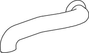 Dinex 64792 - Труба вихлопного газу autocars.com.ua