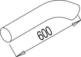 Dinex 68600 - Труба вихлопного газу autocars.com.ua