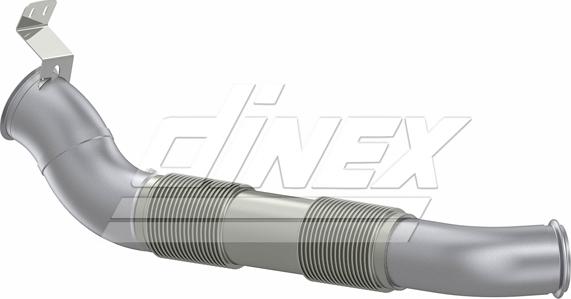 Dinex 6LE001 - Труба вихлопного газу autocars.com.ua