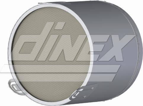 Dinex 6LI000 - сажі / частковий фільтр, система вихлопу ОГ autocars.com.ua