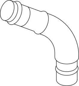 Dinex 80130 - Труба вихлопного газу autocars.com.ua