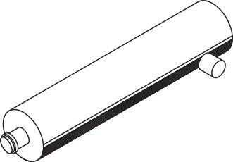 Dinex 80354 - Середній / кінцевий глушник ОГ autocars.com.ua