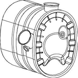 Dinex 80389 - Средний глушитель выхлопных газов avtokuzovplus.com.ua