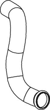 Dinex 82180 - Труба вихлопного газу autocars.com.ua