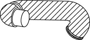 Dinex 82220 - Труба вихлопного газу autocars.com.ua