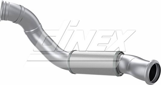 Dinex 8AA003 - Труба вихлопного газу autocars.com.ua