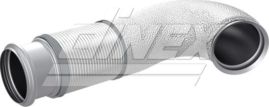 Dinex 8AE013 - Труба выхлопного газа avtokuzovplus.com.ua