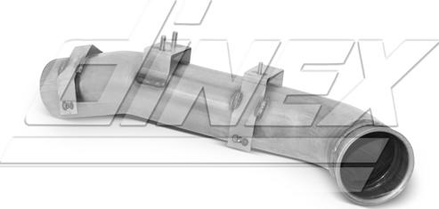 Dinex 8AG005 - Труба вихлопного газу autocars.com.ua