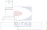 Ditas A2-2371 - Наконечник рульової тяги, кульовий шарнір autocars.com.ua