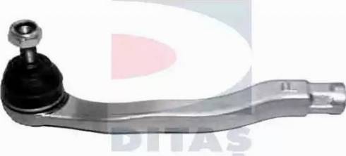 Ditas A2-5539 - Наконечник рульової тяги, кульовий шарнір autocars.com.ua
