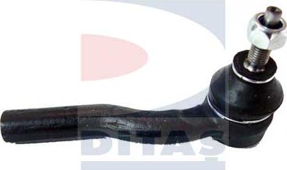 Ditas A2-876 - Наконечник рульової тяги, кульовий шарнір autocars.com.ua