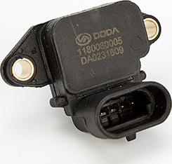 DODA 1180080005 - Датчик, тиск у впускний трубі autocars.com.ua