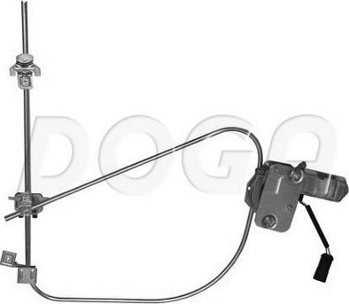DOGA 100573 - Підйомний пристрій для вікон autocars.com.ua