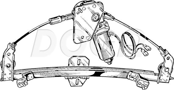 DOGA 100686 - Підйомний пристрій для вікон autocars.com.ua