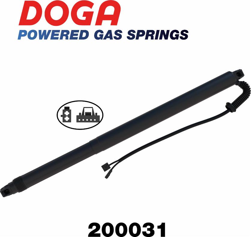 DOGA 200031 - Електромотор, задні двері autocars.com.ua