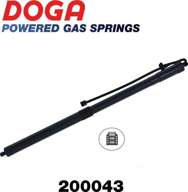 DOGA 200043 - Електромотор, задні двері autocars.com.ua