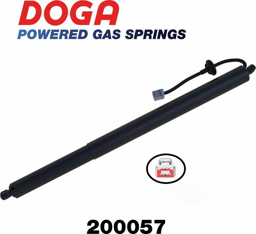 DOGA 200057 - Електромотор, задні двері autocars.com.ua