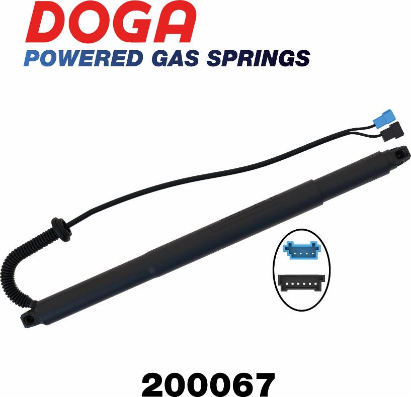 DOGA 200067 - Електромотор, задні двері autocars.com.ua