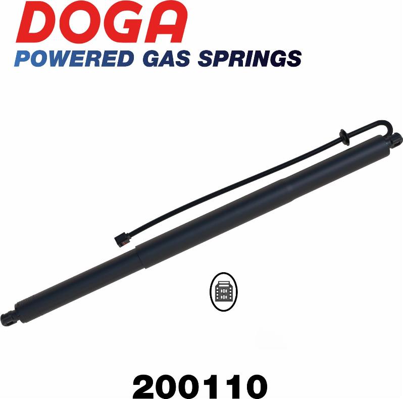 DOGA 200110 - Електромотор, задні двері autocars.com.ua