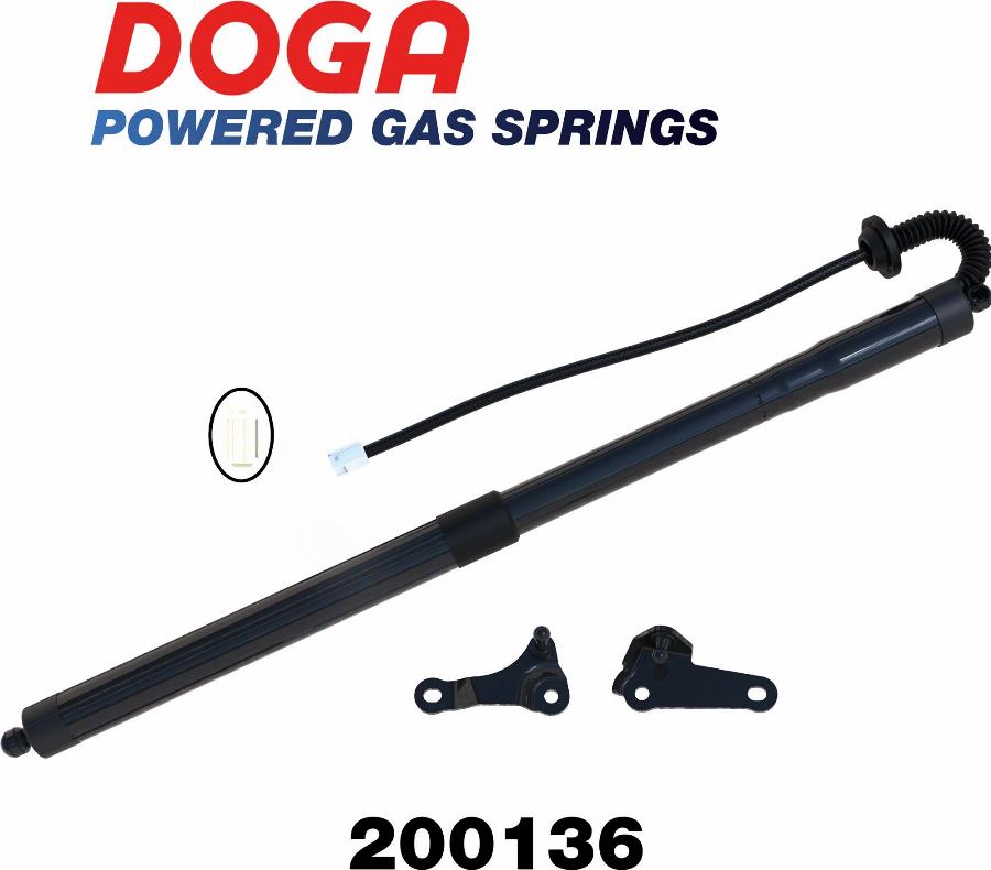 DOGA 200136 - Електромотор, задні двері autocars.com.ua