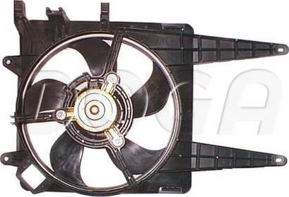 DOGA EFI166 - Вентилятор, охолодження двигуна autocars.com.ua