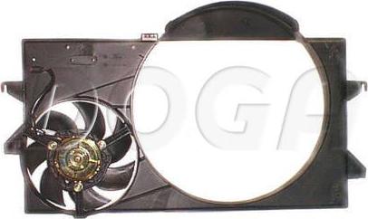 DOGA EFO062 - Вентилятор, охолодження двигуна autocars.com.ua