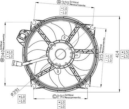 DOGA ERE103 - Вентилятор, охлаждение двигателя autodnr.net