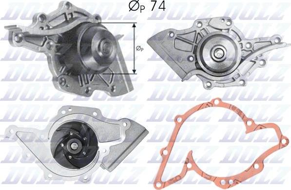 DOLZ A175 - Водяний насос autocars.com.ua