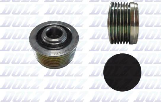 DOLZ AFC211 - Ремінний шків, генератор autocars.com.ua