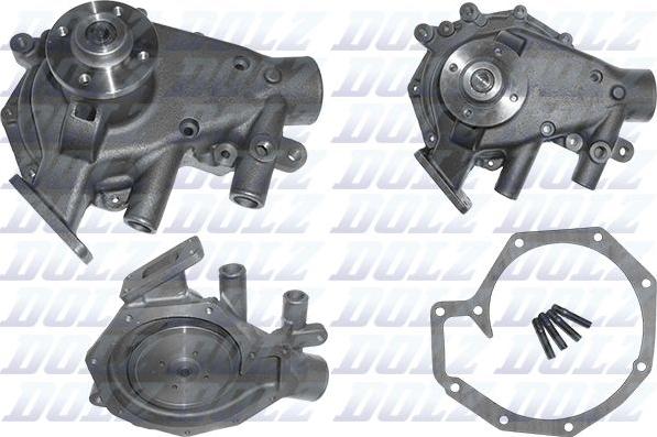 DOLZ D206 - Водяний насос autocars.com.ua