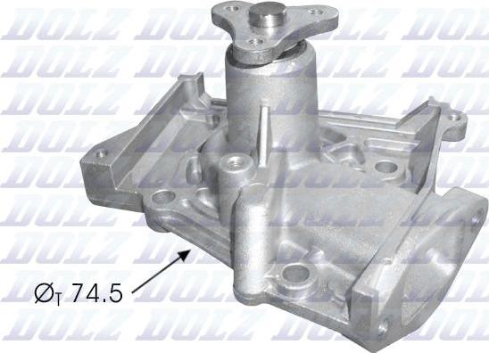 DOLZ K107 - Водяний насос autocars.com.ua