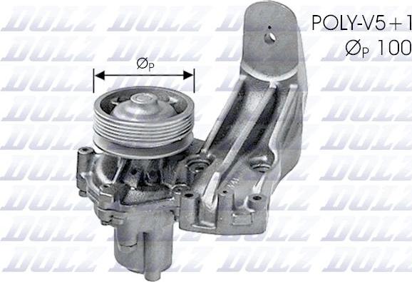 DOLZ L140 - Водяний насос autocars.com.ua