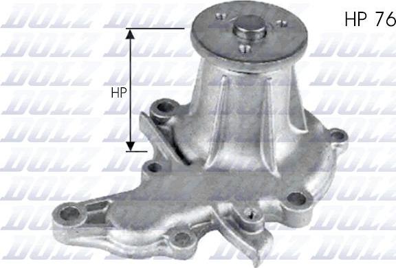 DOLZ M166 - Водяний насос autocars.com.ua