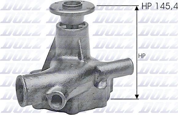 DOLZ N121 - Водяний насос autocars.com.ua